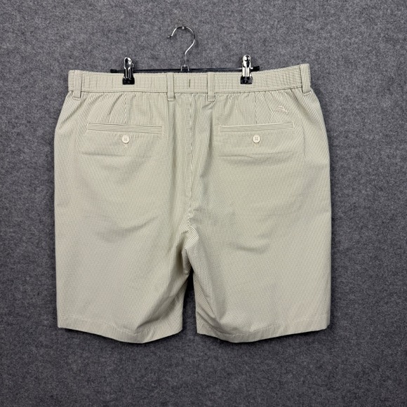 Tommy Bahama Nova Wave Sand Stripe 9 Shorts Mens XL Palm Green ST890044 New - Picture 4 of 13